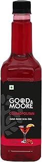 GOOD&MOORE Cosmopolitan Syrup | For Cocktail, Mocktail, Sodas, Ice-teas, Juices, Beverages and more | Concentrated Syrup | Ready to mix | Mixer | Premium Syrup | 25.36fl.oz/ 750ml | Perfect for gifting at Diwali, Thanksgiving and Christmas | Festive Gifts