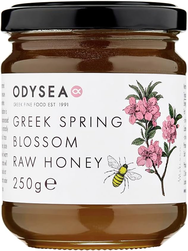 ODYSEA Greek Spring Flower Blossom Honey, 250 GR