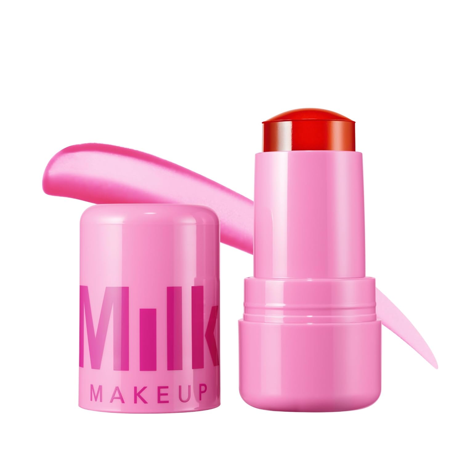Milk Makeup Cooling Water Jelly Tint – Sheer Lip + Cheek Stain with Vegan Collagen, Seawater + Aloe – Hydrating, Long-Lasting, Buildable Lip Tint + Blush