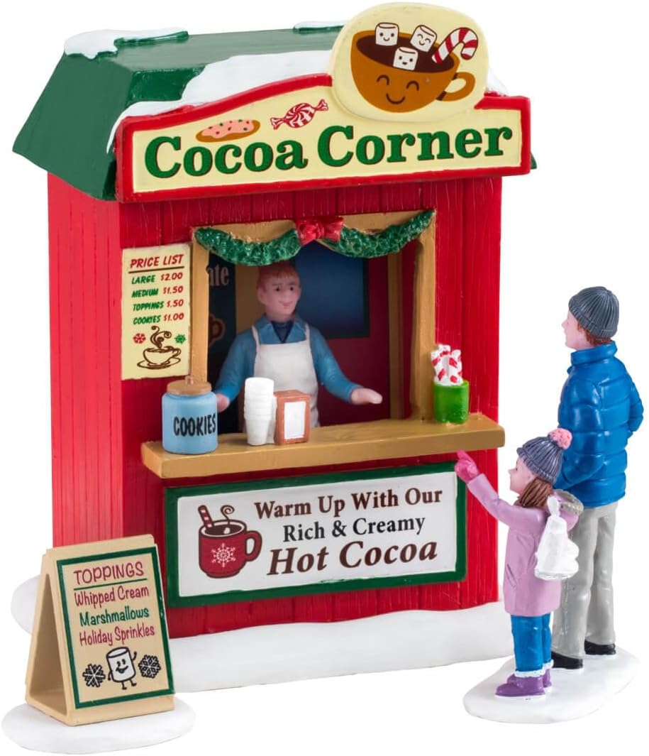 Lemax Cocoa Corner, Set of 3#13571