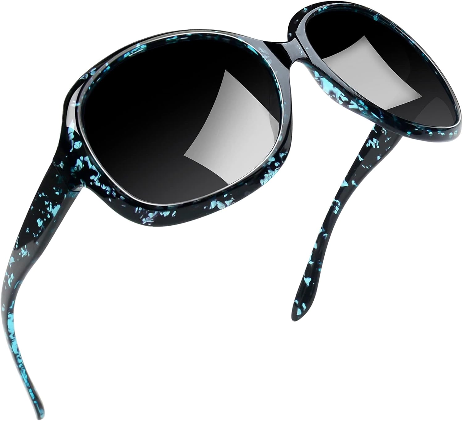 Joopin Oversized Sunglasses for Women Fashion Large Frame Designer Sun Glasses Polarised UV Protection Big Sunnies Ladies