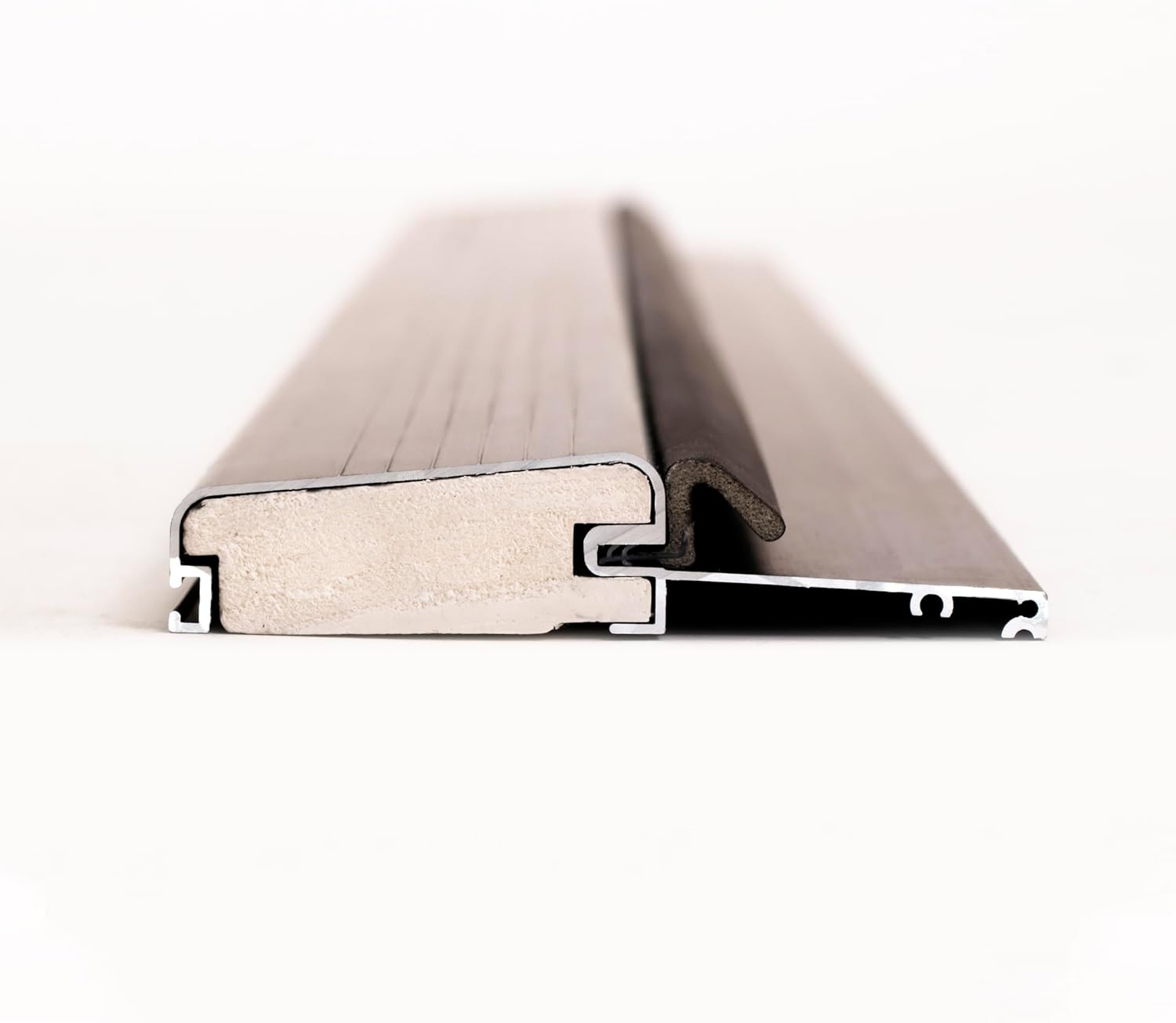 Heavy-Duty Short Width Outswing Door Aluminum Threshold – Extra Short Width with Integrated Weather Seal Corrosion-Resistant, Easy Installation Residential & Commercial Grade (36 inch)