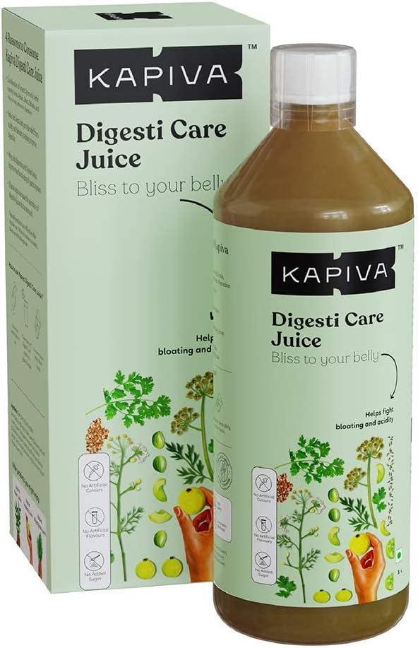Digesti Care Juice 1L - Provides Relief From Acidity & Bloating | Blend of 5 Ayurvedic Herbs to Aid Digestion