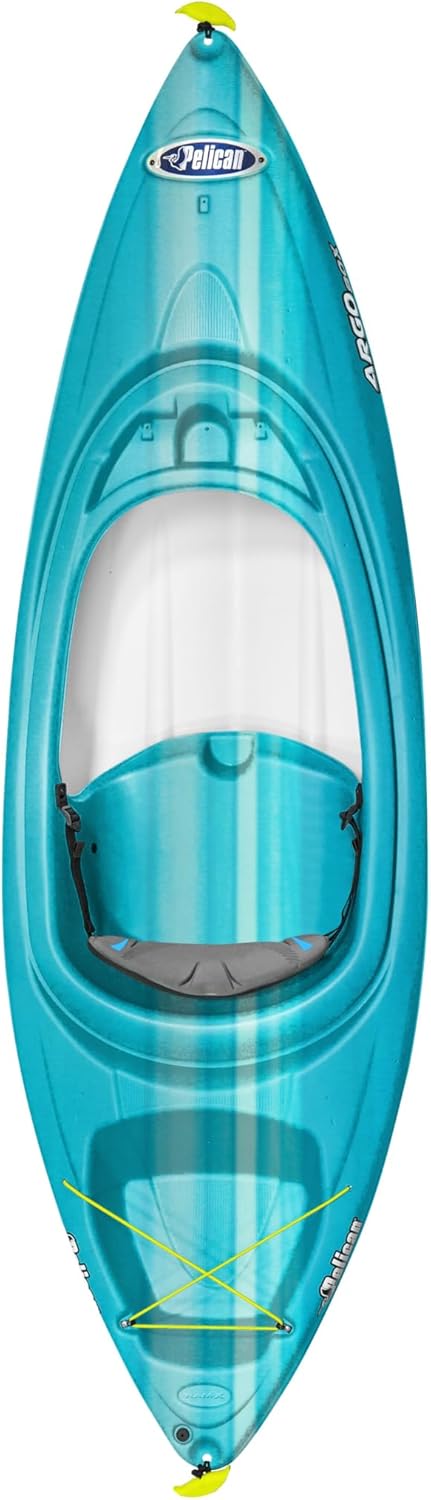 Pelican Argo 80X - Recreational Sit in Kayak - Lightweight Patented Ram-X™ Material - Stable - 8 ft