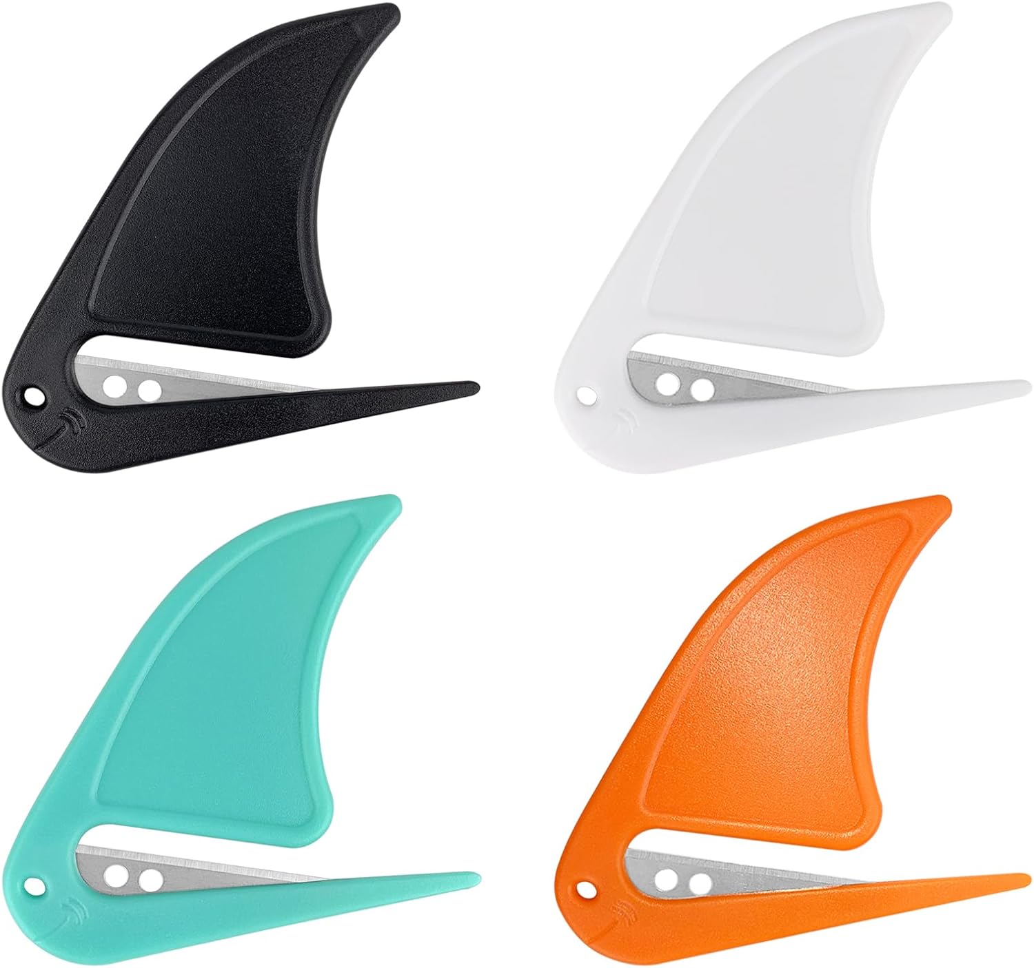 ZUFECY 4pcs Envelope Opener, Portable Letter Slitters with Sharp Blades for Efficient Mail Parcel, Paper Cut, Envelope Slitter, Safe Mail Opener