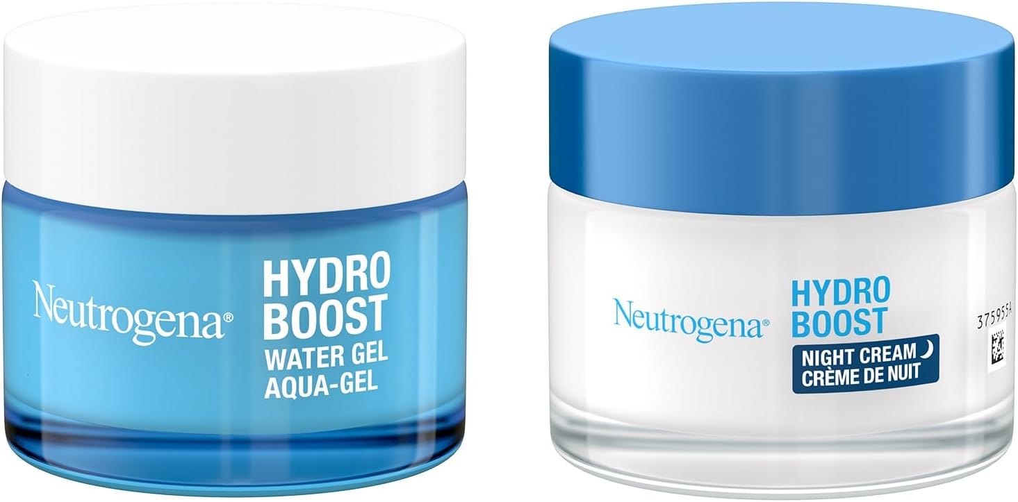 Neutrogena Hydro Boost Day & Night (Moisturiser + Sleeping Cream), Saving Bundle