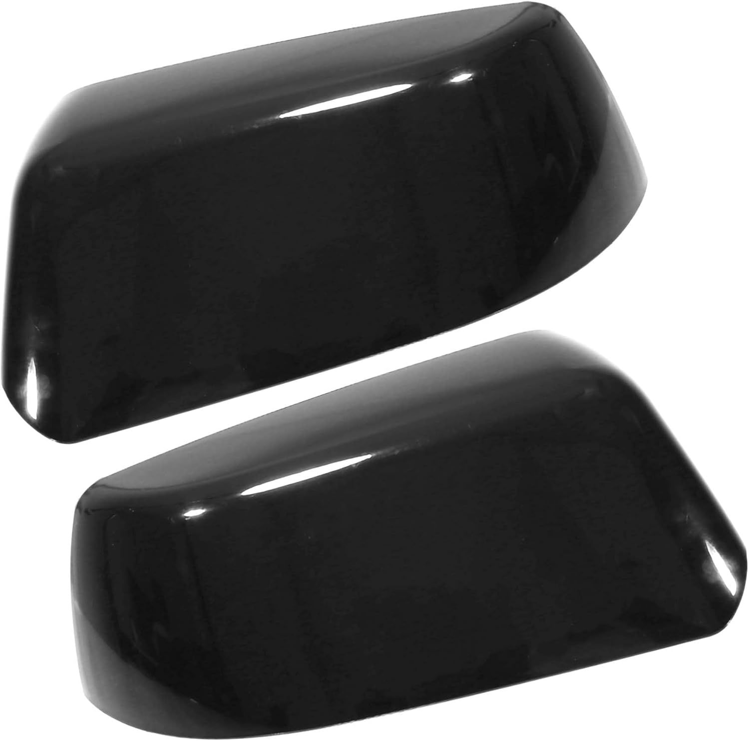 for Chevrolet Suburban 15-20 for Chevrolet Tahoe 15-20 for Cadillac Escalade ESV Driver Passenger Side Mirror Covers Cap Overlay Rearview Mirror Guard Covers Gloss Black 1 Pair