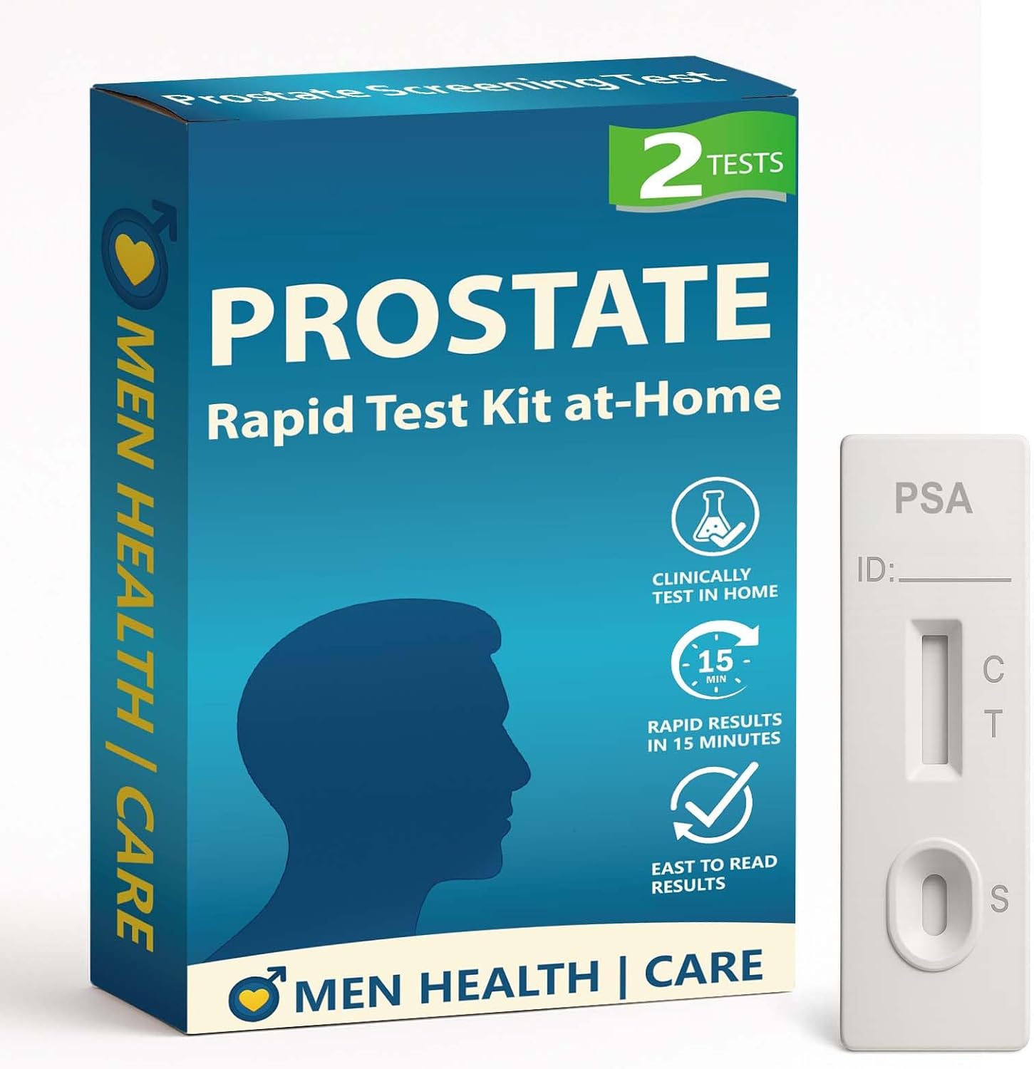 PSA Rapid Test Kit at-Home for Men Self-Test [2 Tests]