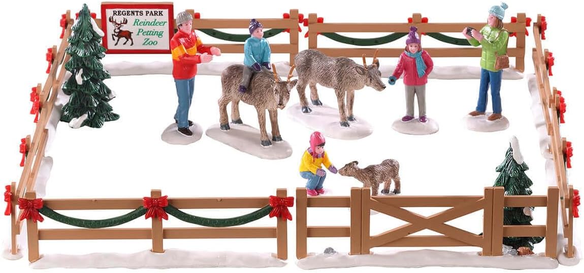 Lemax - Vail Village - Accessory: Reindeer Petting Zoo