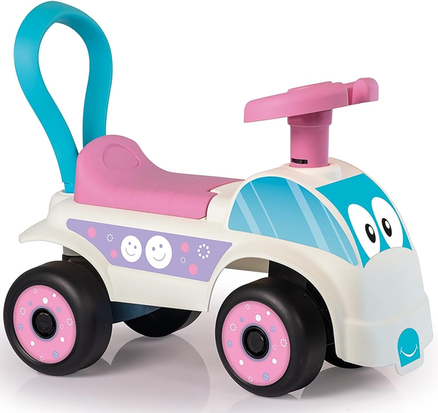 Dolu Ride On Car For Toddlers 1 To 3 Years, Unisex, Vehicle Themed, 64.4 x 47.2 x 43.6 cm, 15.5 kg Max Weight, Ages 1+
