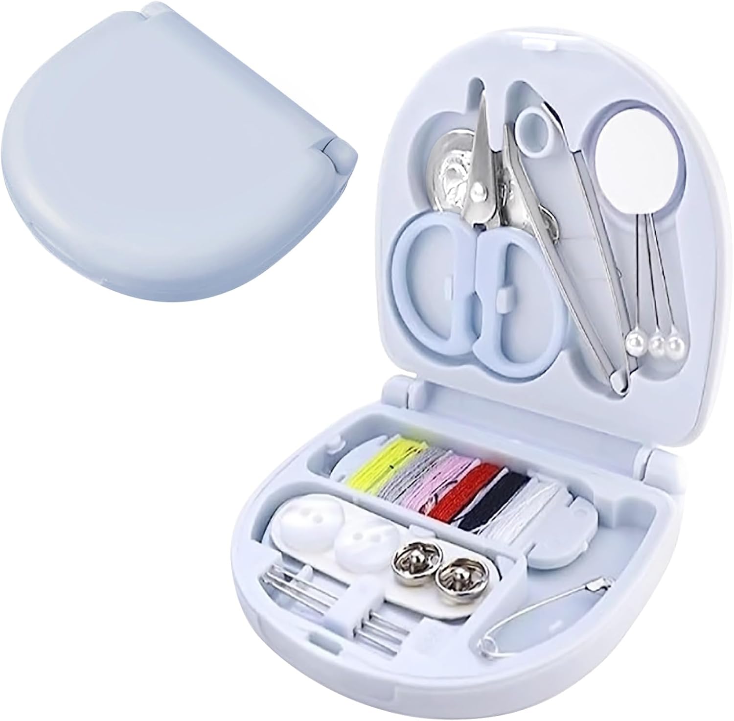 Mini Sewing Kit Portable Needle and Thread Kit for Travel Business Trips School Camping for Be Torn Sheets Clothes Loose Buttons Repair Them Quickly Contains Thread,Scissors,Needles etc