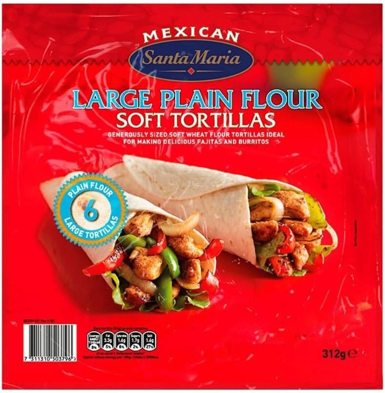 Santa Maria Mexican Large Tortillas (6)