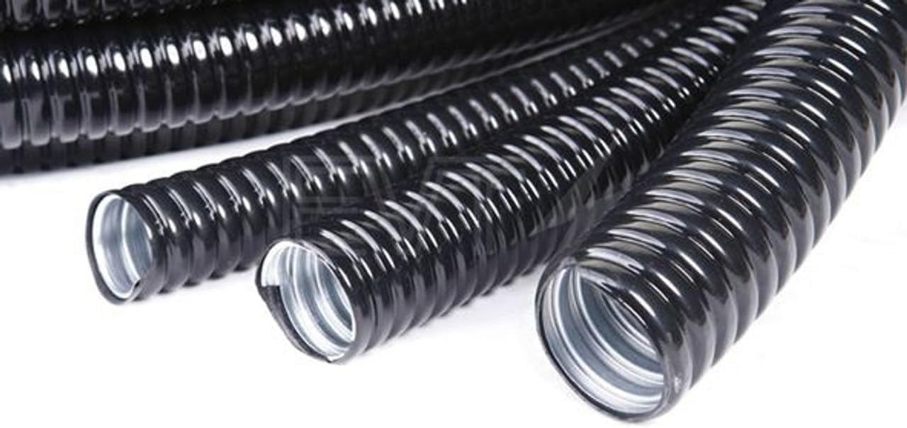 Black Ribbed Kink-Free 1.5" U.S Pond Hose - 5Ft