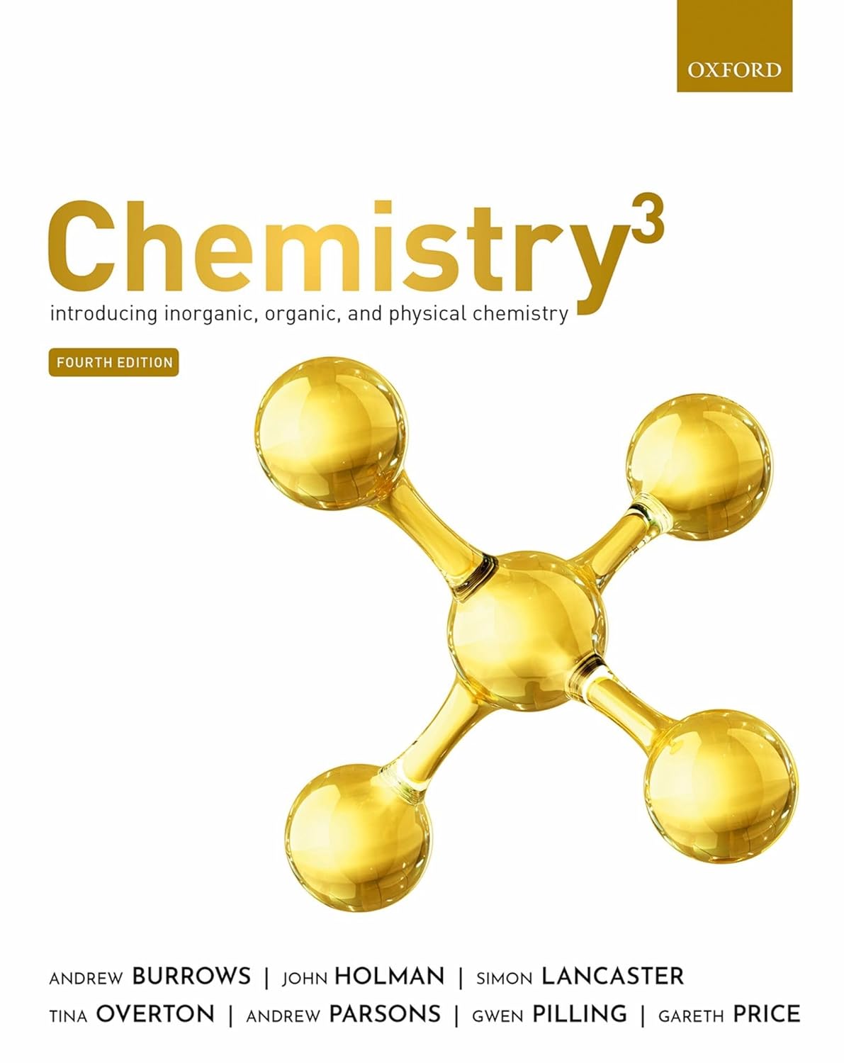 Chemistry³: Introducing inorganic, organic and physical chemistry