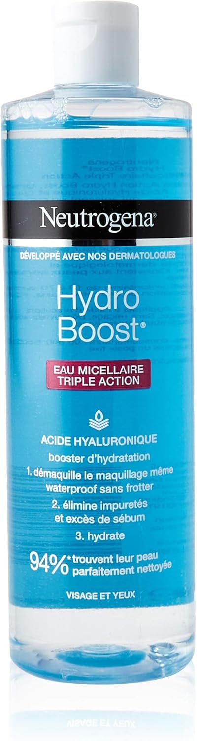 Neutrogena Hydro Boost Cleansing Micellar Water 400 ml Bottle