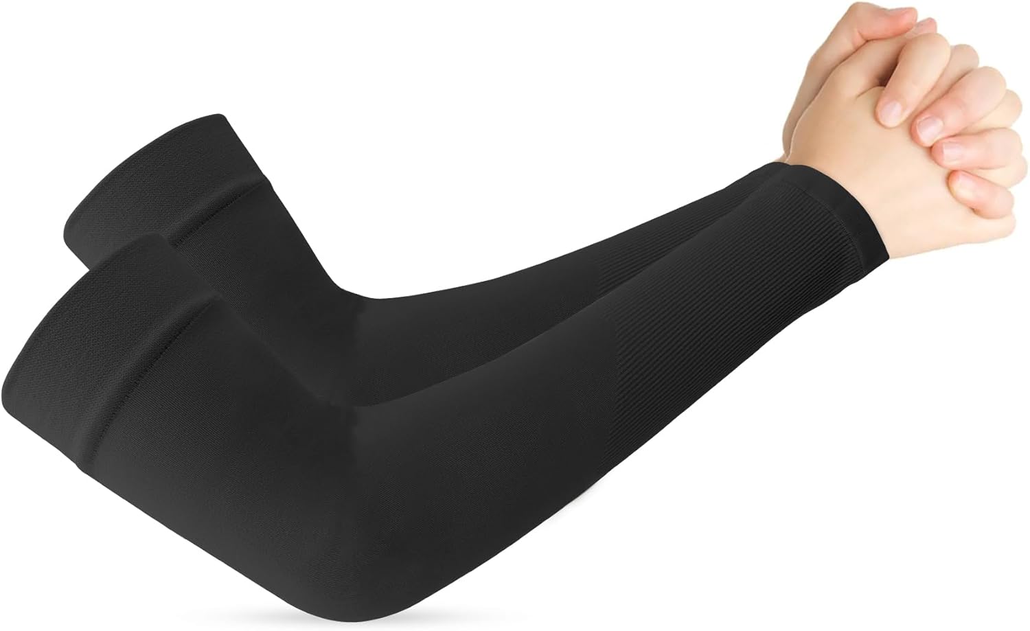 AEYURUID UV Protection Arm Sleeves for Men Women, Compression Gaming Sleeves with UPF 50+ Sun Protection, Tattoo Cover Up Sleeves, Cycling Arm Warmers to Cover Arms