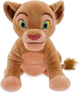Disney Store Official Nala Medium Soft Toy for Kids, Cuddly Character with Fuzzy Texture and Embroidered Details, Furry Tail Tuft, Plushy Suitable for All Ages.