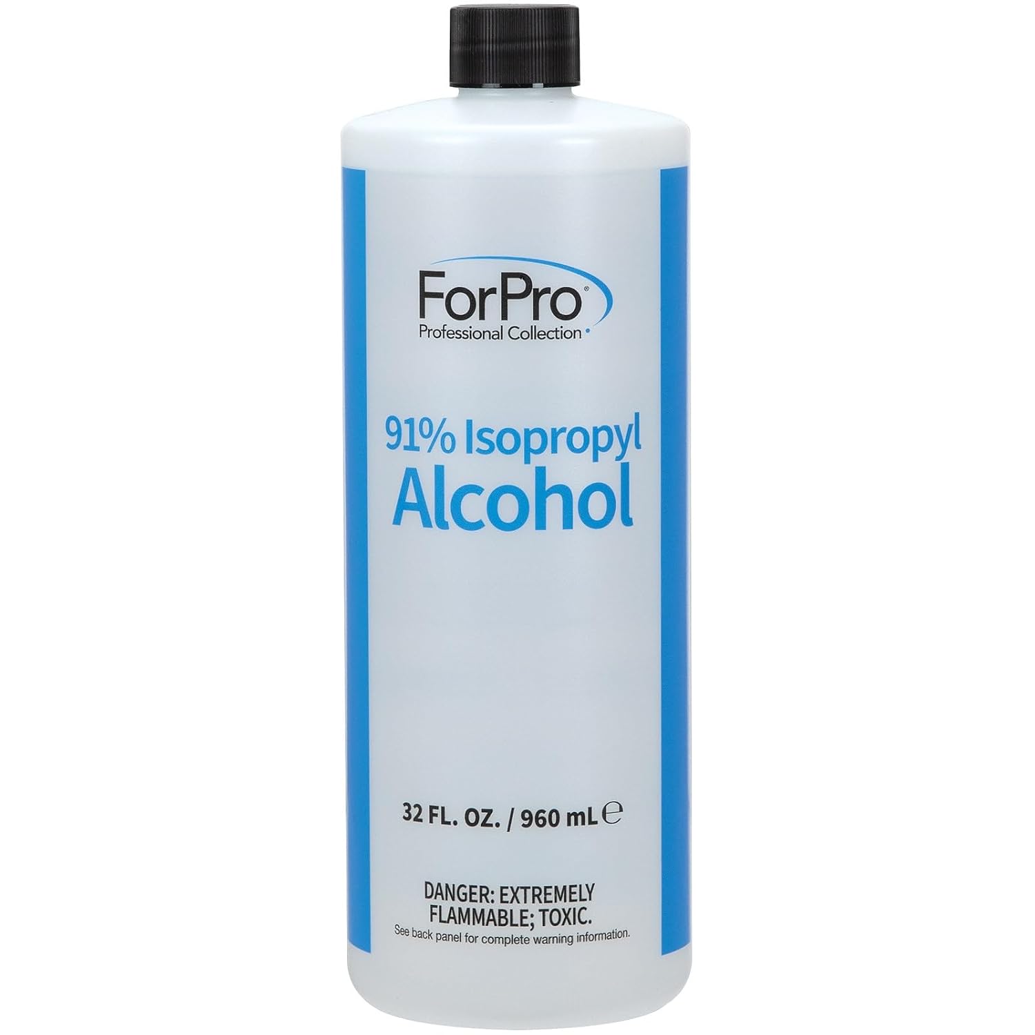 ForPro 91% Isopropyl Alcohol (IPA), 32 Fl Oz (960 ml) – Pure & Unadulterated Concentrated Alcohol