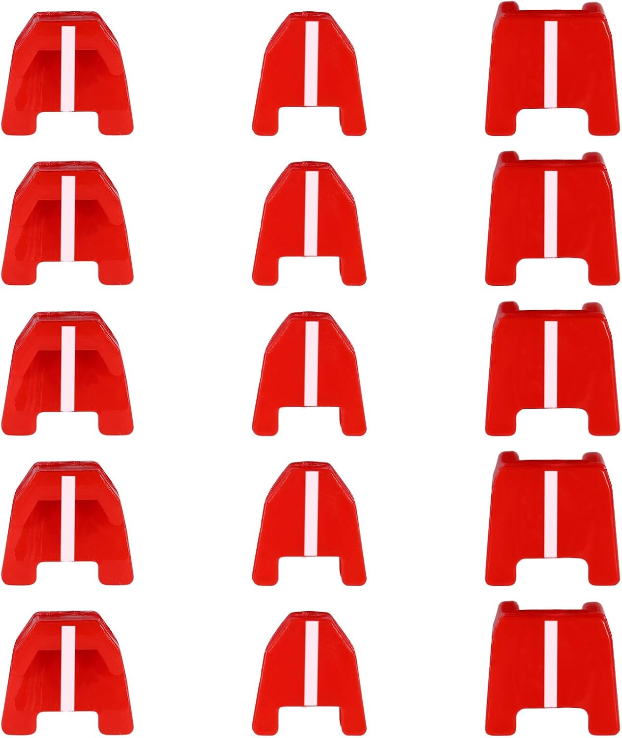 Tinoaly 15pcs 42-38-0017 No-Mar Pads, No-Mar Tip Kit Accessories Compatible with 2746-20 18ga Framing Roofing Nailer, M18 2746-20 Gauge Brad Stapler Nail Gun