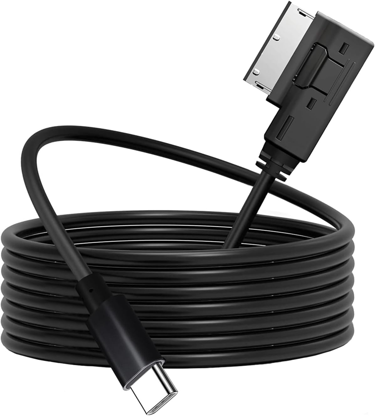 USB C to AMI MMI Aux Cable for Apple iPhone 15 Compatible with Audi A3/A4/A5/A6/A7/A8/S4/S6/S8/Q5/Q7/R8/TT, USB-C to Car Aux Interface Dongle Compatible for VW CC Magotan (4FT)