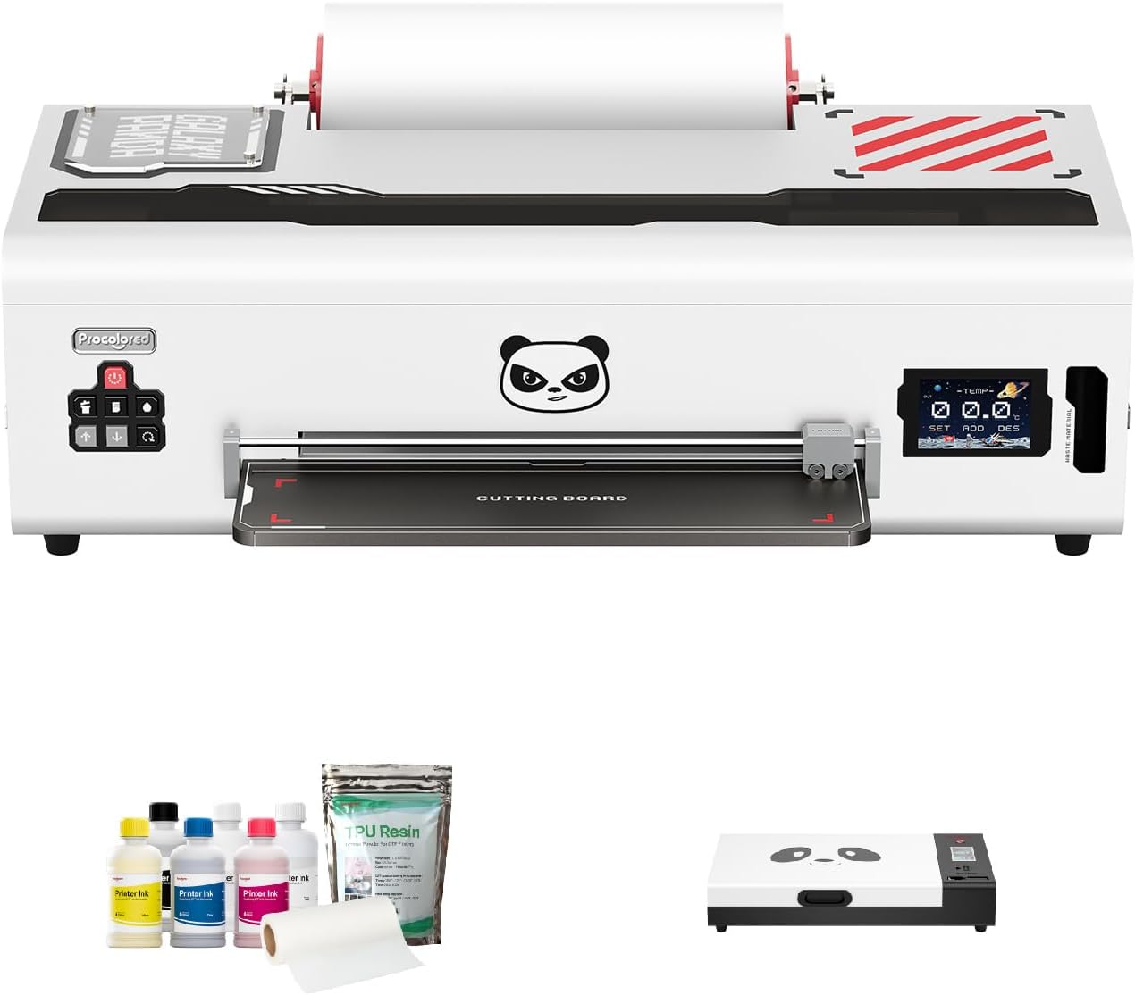 Procolored K13-Lite DTF Printer 13" A3 Apparel Transfer Printing Machine T-Shirt Direct to Film with Oven-White