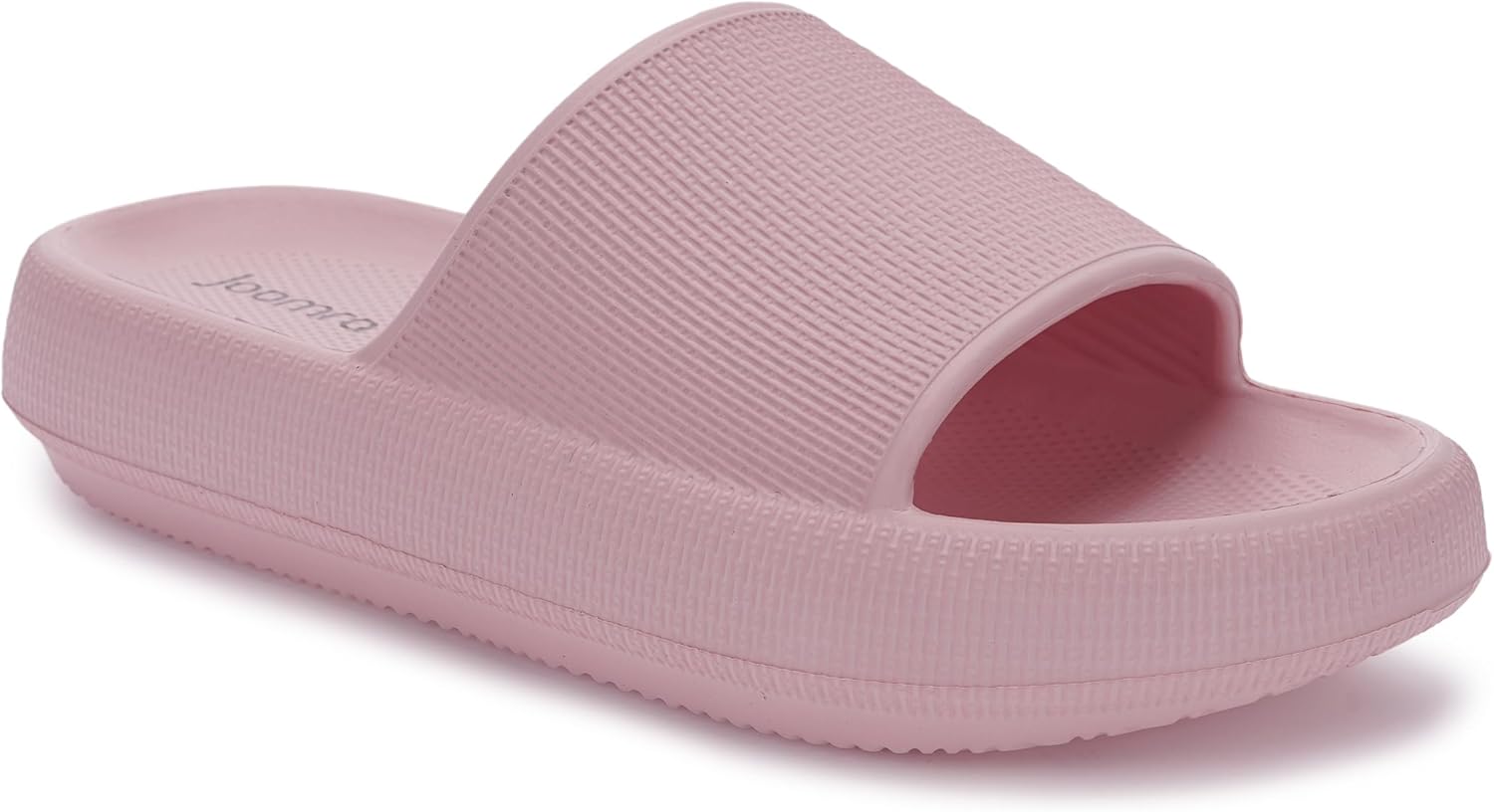 Joomra Pillow Slippers for Women and Men Non Slip Quick Drying Shower Slides Bathroom Sandals | Ultra Cushion | Thick Sole