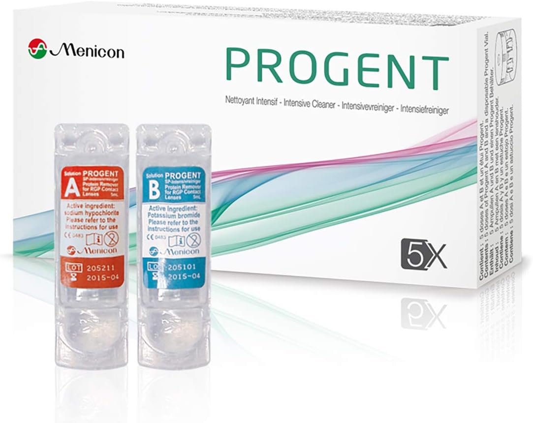 MENICON PROGENT INTENSIVE CLEANSER 5 DOSES A & B