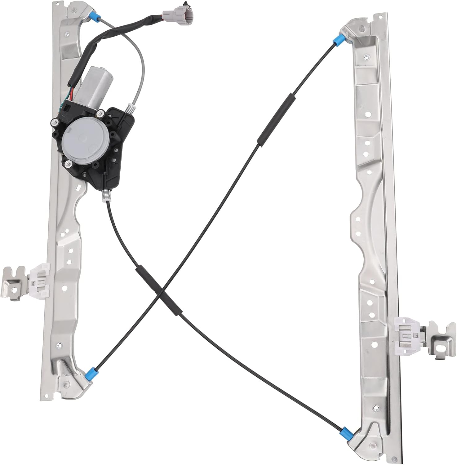 748-524 Front Left Driver Side Power Window Lift Regulator with Motor 6 Pins Compatible with Nissan Pathfinder Armada 2004/ Armada 2005-2013/ Titan 2004-2010/ Infiniti QX56 2004-2010