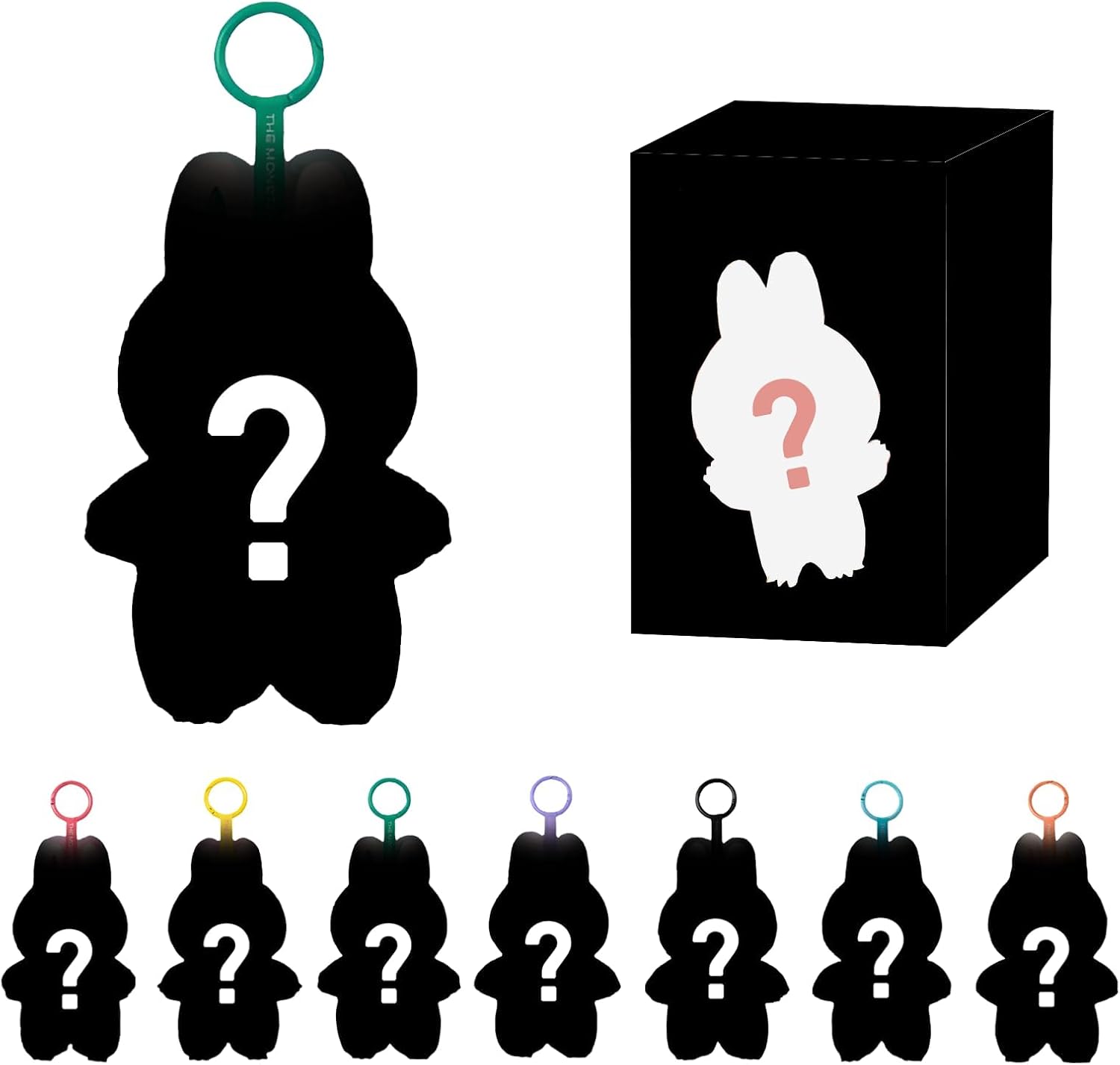 Dolls Keychain,The Monsters High Energy Series 3.0 Vinyl Blind Box Keychain – Kawaii Mystery Figure Collectible Surprise Toy – Cute Anime-Style Pendant for Bags, Keys & Gifts