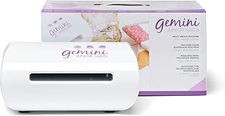 Gemini Twin-Function Cutter & Embosser Crafter's Companion Gemini Junior Jnr Portable Die Cutting and Embossing Machine, White
