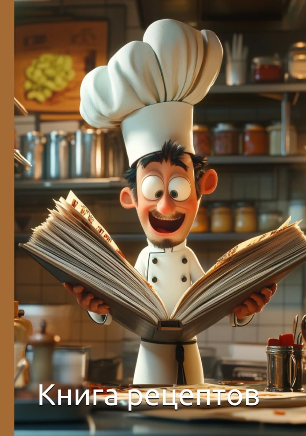 Книга рецептов: Создайте свою собственную кулинарную книгу: пустой блокнот рецептов для записи ваших любимых блюд