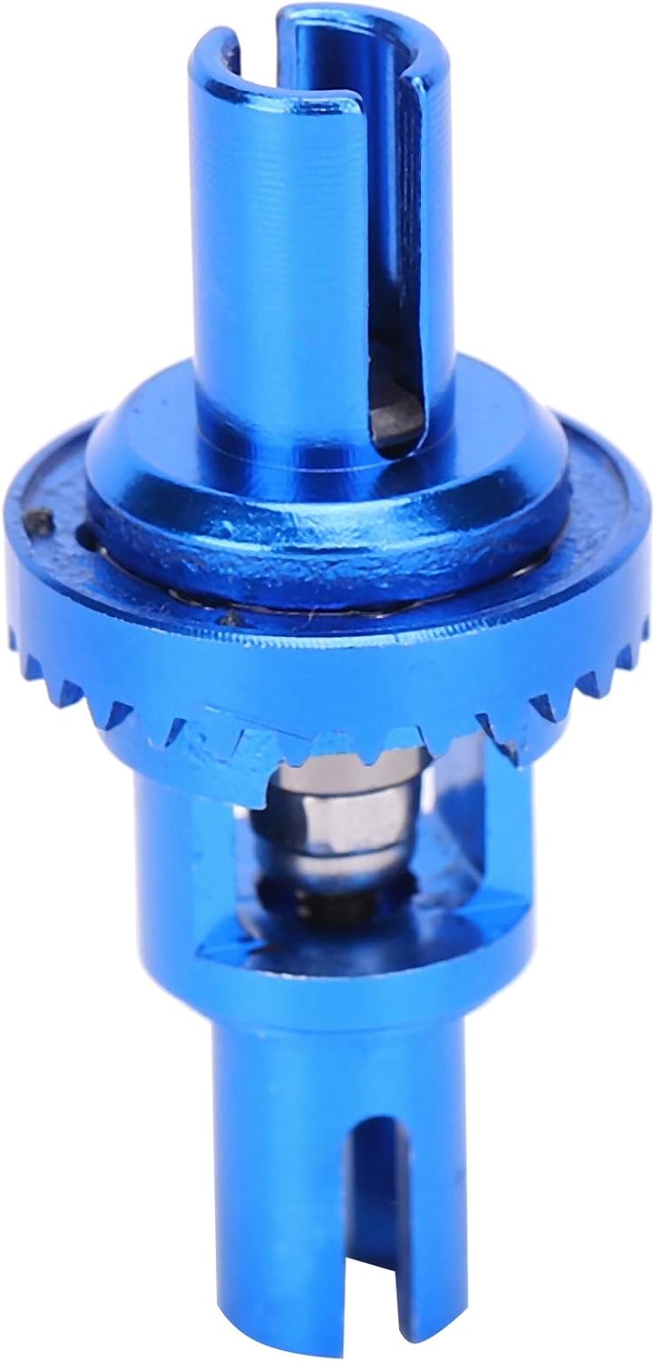Adjustable Upgrade Adjustable Ball Differential Spare Part, RC Car Differential Compatible with Wltoys 1: 28 Remote Control Car K969 Onboard Camera Mounts Remote App Controlled Vehicle Parts(Blue)