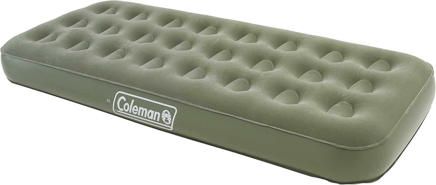COLEMAN Airbed Comfort Bed - Camping Mat, Flocked Air Bed, Inflatable Air Mattress, Blow Up Bed for Indoor and Outdoor Use