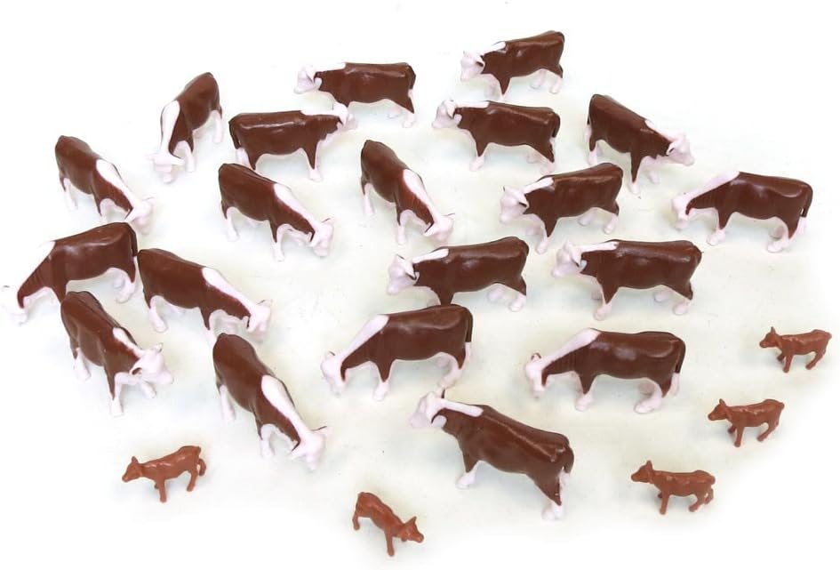 ERTL 1/64th 25 Pack Herefords with Calves
