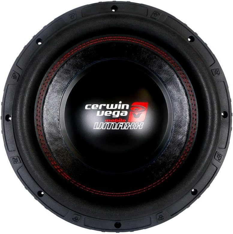 Cerwin Vega VMAXX 15” Dual 2 Ohm Dual Voice Coil, 1500W RMS High-Performance Subwoofer – Ideal for Car Audio, Enhanced Sound Quality, Durable Design, Experience Ultimate Power and Clarity VMAX15D2