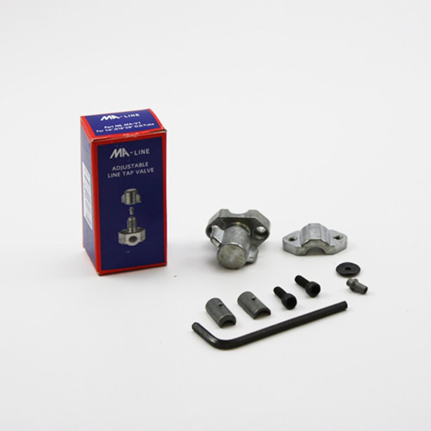 Refrigerator Adjustable Line Tap Valve for Piercing & Servicing 1/4" 5/16" 3/8" QTM-1