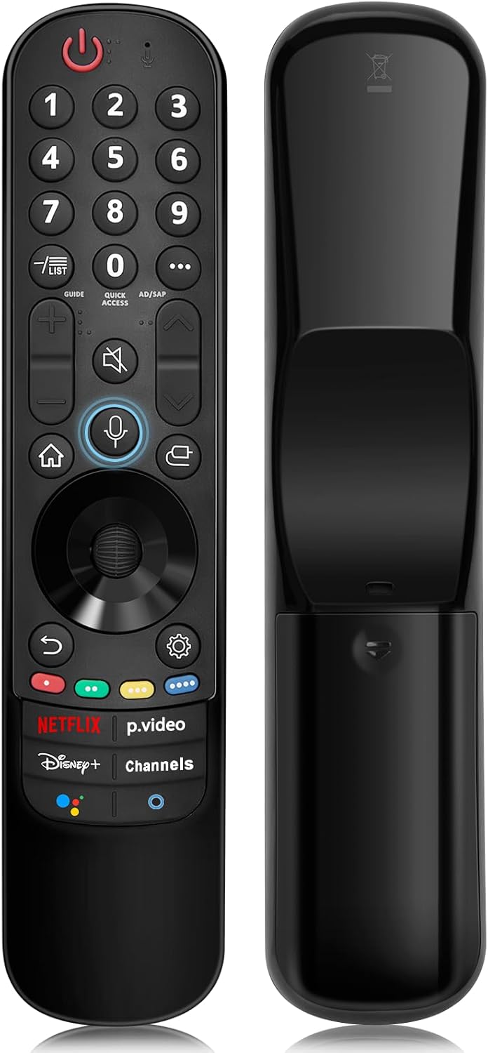 Magic Remote for LG-Smart-TV-Remote-Control-Replacement with Pointer and Voice Function,Compatible with LG 2021/2022/2023/2024 UHD OLED QNED NanoCell 4K 8K Smart TV