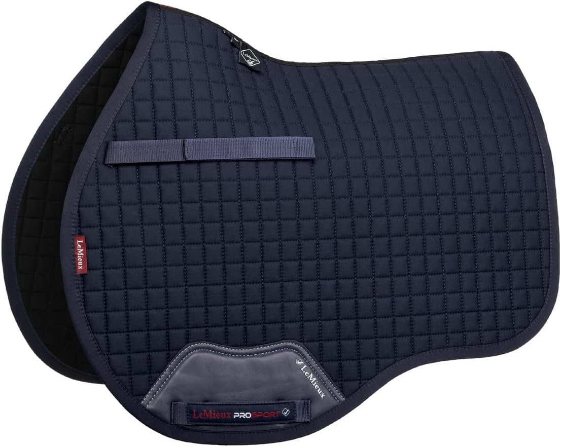 Lemieux General Purpose Cotton Square Saddle Pad - English Saddle Pads for Horses - Equestrian Riding Equipment and Accessories