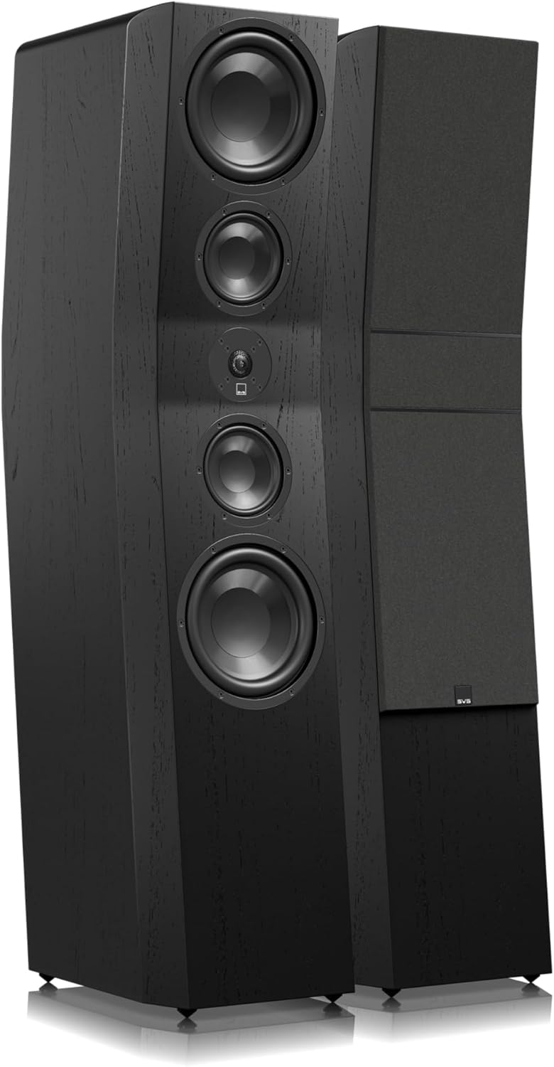 SVS Ultra Evolution Titan 3-Way Tower Speaker with Quad 6.5" Woofers - Each (Black Oak)