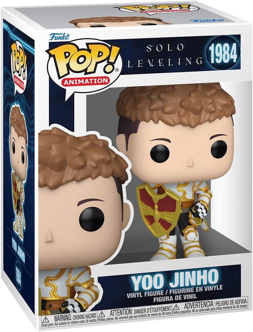 Funko Pop! Animation: Solo Leveling - Yoo Jinho - Collectable Vinyl Figure - Gift Idea - Official Merchandise - Toys for Kids & Adults - Anime Fans - Model Figure for Collectors and Display