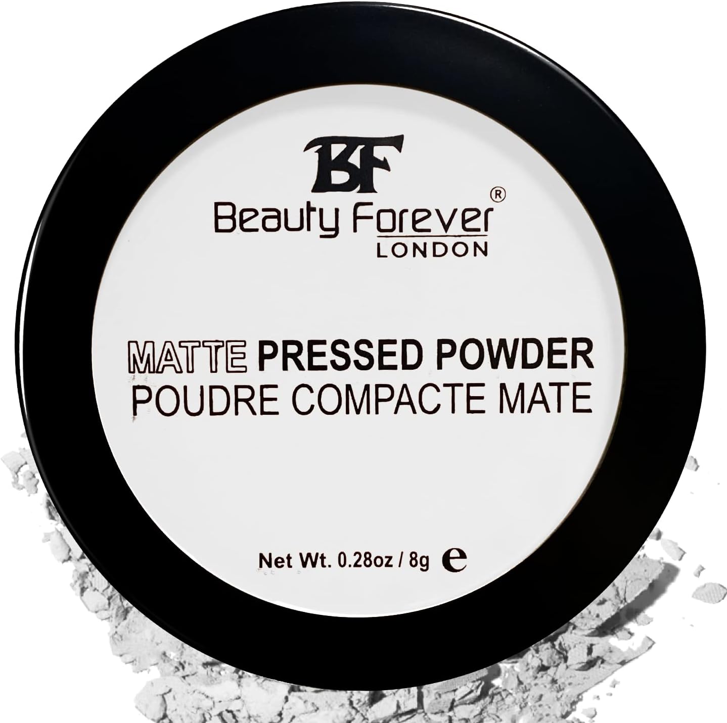 Beauty Forever Matte Pressed Powder, Oil Free & Lightweight, 8gms (00 Translucent)