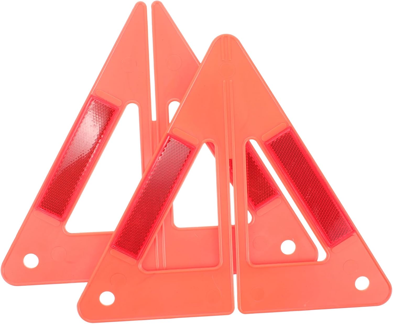 ULTECHNOVO Car Road Warning Triangle Reflective Emergency Kit Carry Case for Roadside Safety and Breakdown Assistance