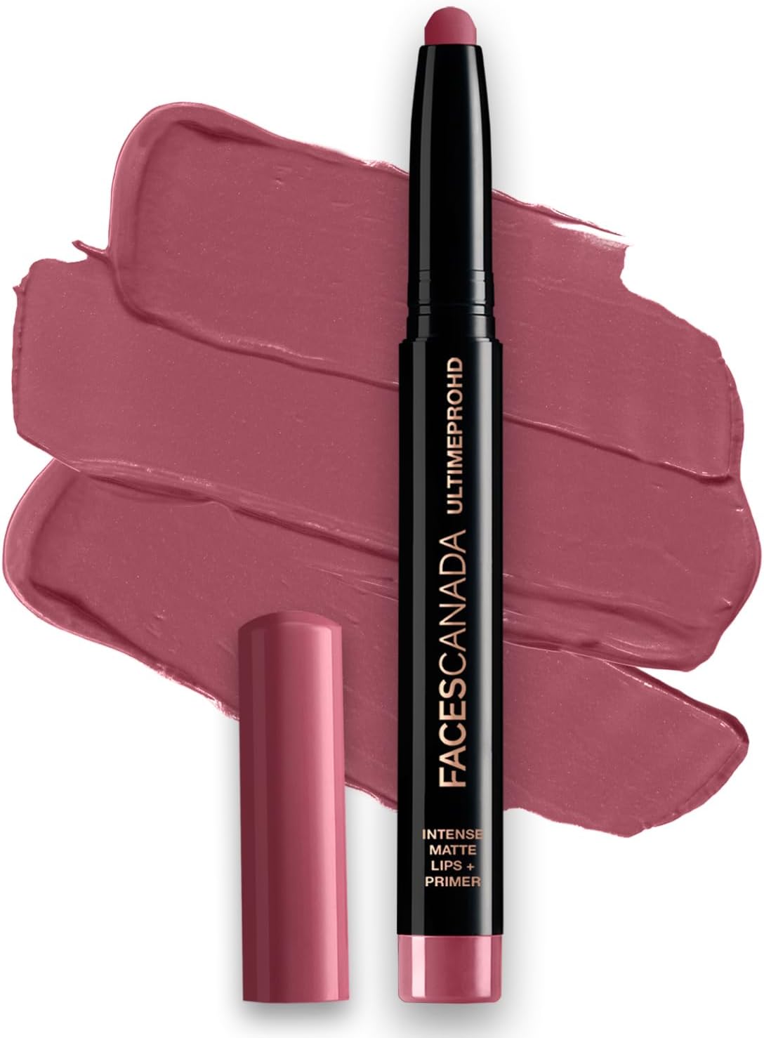 FACESCANADA Ultime Pro Hd Intense Matte Lipstick + Primer - Scandalous (Nude), 1.4G 9Hr Long Stay Flawless Hd Matte Finish Intense Color Lightweight Smooth Glide Primer Infused