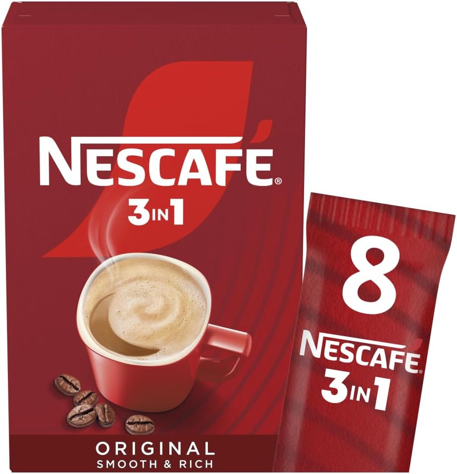 NESCAFE 3 IN 1's Original (1 Pack 8 Drinks)
