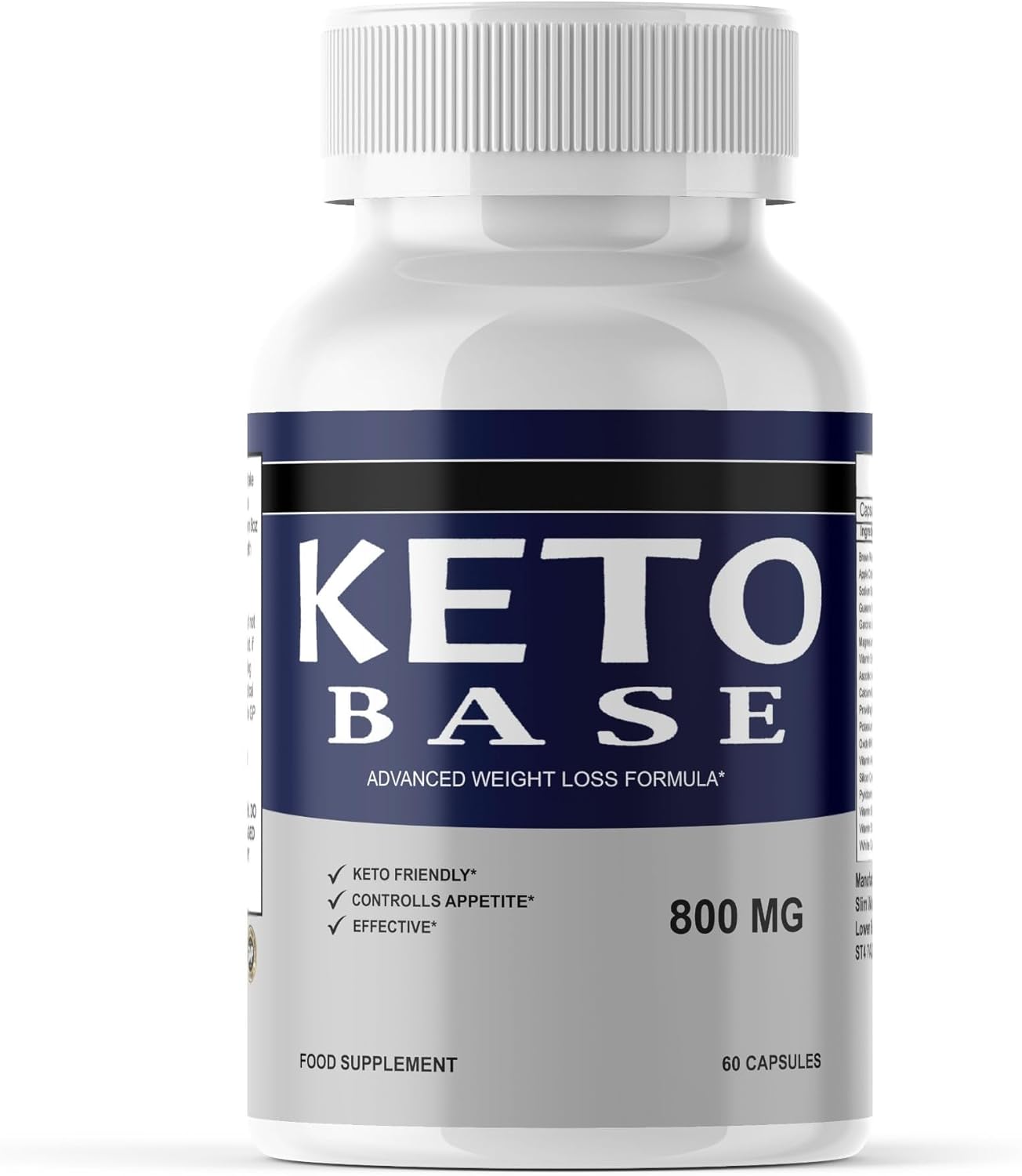 Keto Base - Weight Management Capsules - Natural Ingredients - 60 Capsules/Supplement Heaven