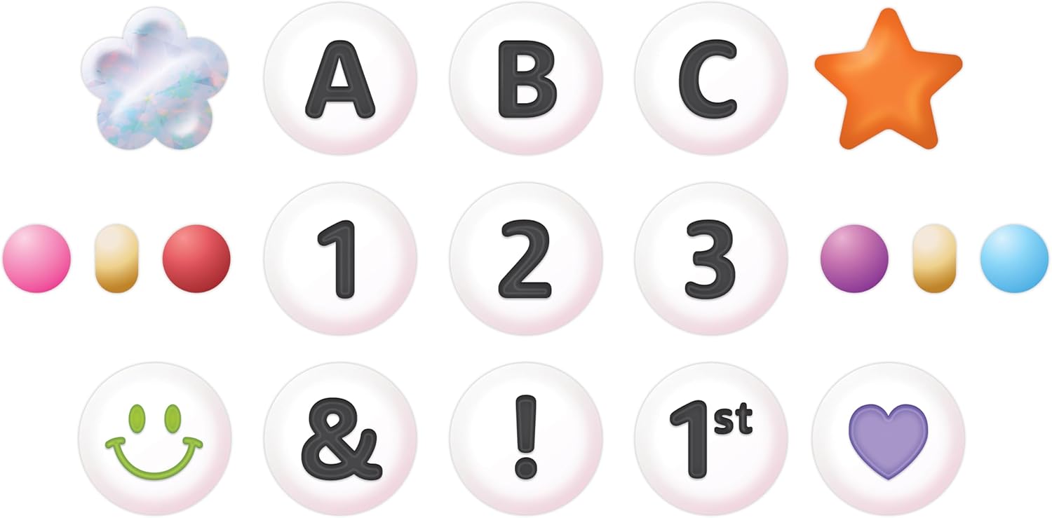 Teacher Created Resources Friendship Beads Circle Letters (TCR6622)