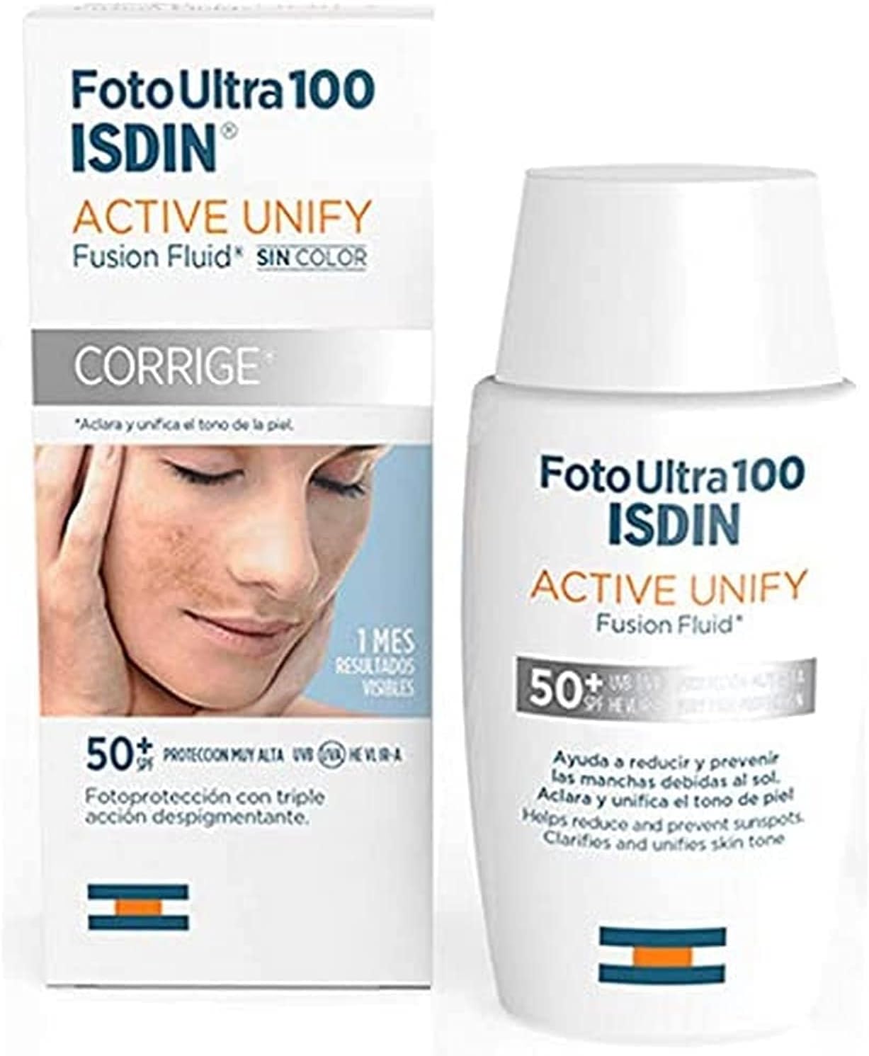 ISDIN FotoUltra Active Unify Sunscreen Fusion Fluid SPF 50+