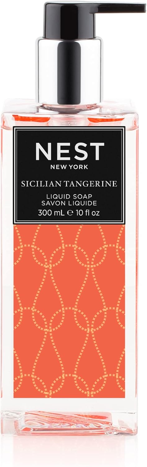 NEST Fragrances Scented Liquid Hand Soap- Sicilian Tangerine , 10 fl oz