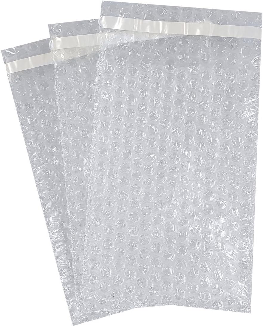 Triplast BB2 130 X 185"Clear Bubble Wrap" Pouch Bag (Pack of 20)