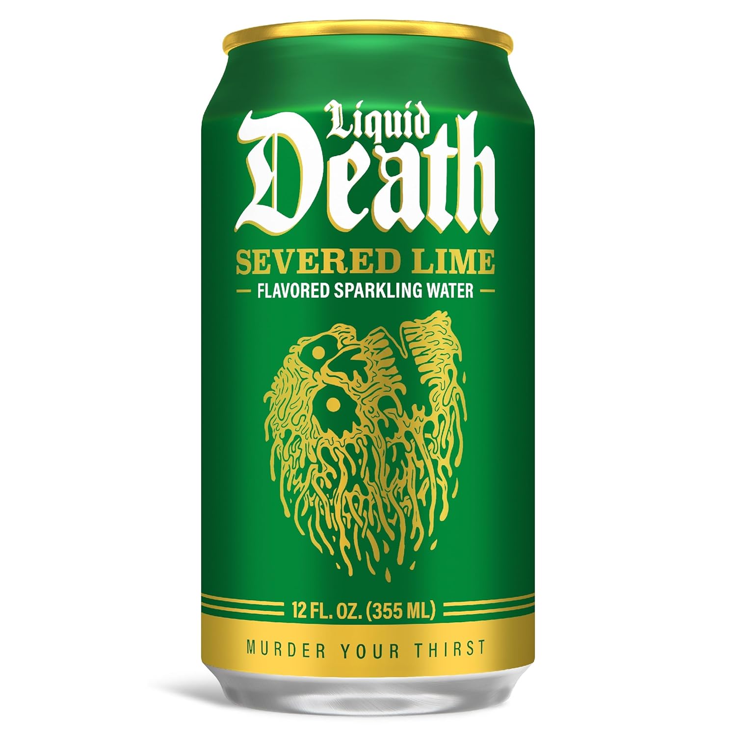 Liquid Death Severed Lime Sparkling Water, 12 FZ